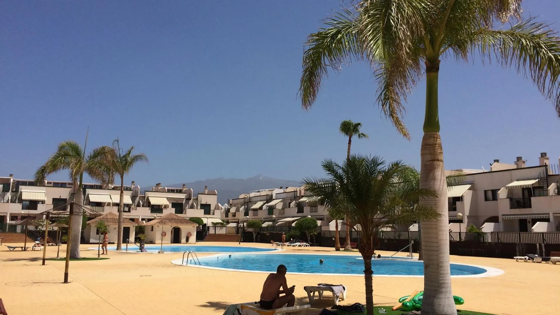 Daire Appartement Geranios Avec Piscine Et Toit Terrasse Costa Del Silencio